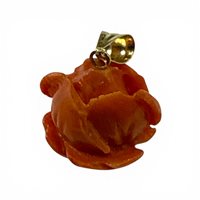 Anhänger Mandile 1922 Dame Coralli in Gold Corallo 1MCICO1